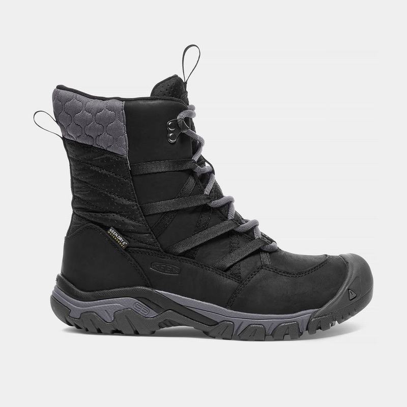 Keen Hoodoo III Lace Up Womens Winter Boots Black NZ (1054-KXZVG)